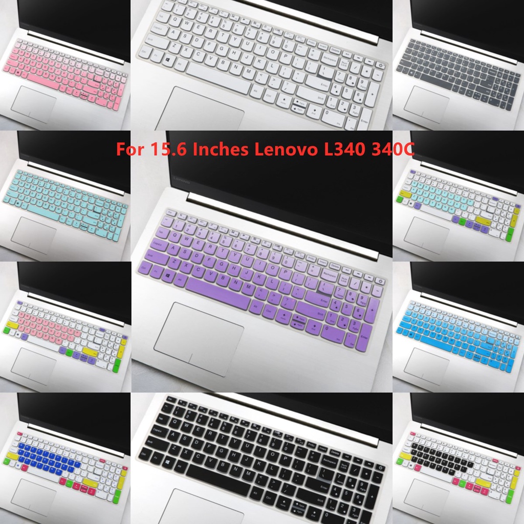 For 15.6 Inches Lenovo L340 340C Soft Ultra-thin Silicone Laptop Keyboard Cover Protector