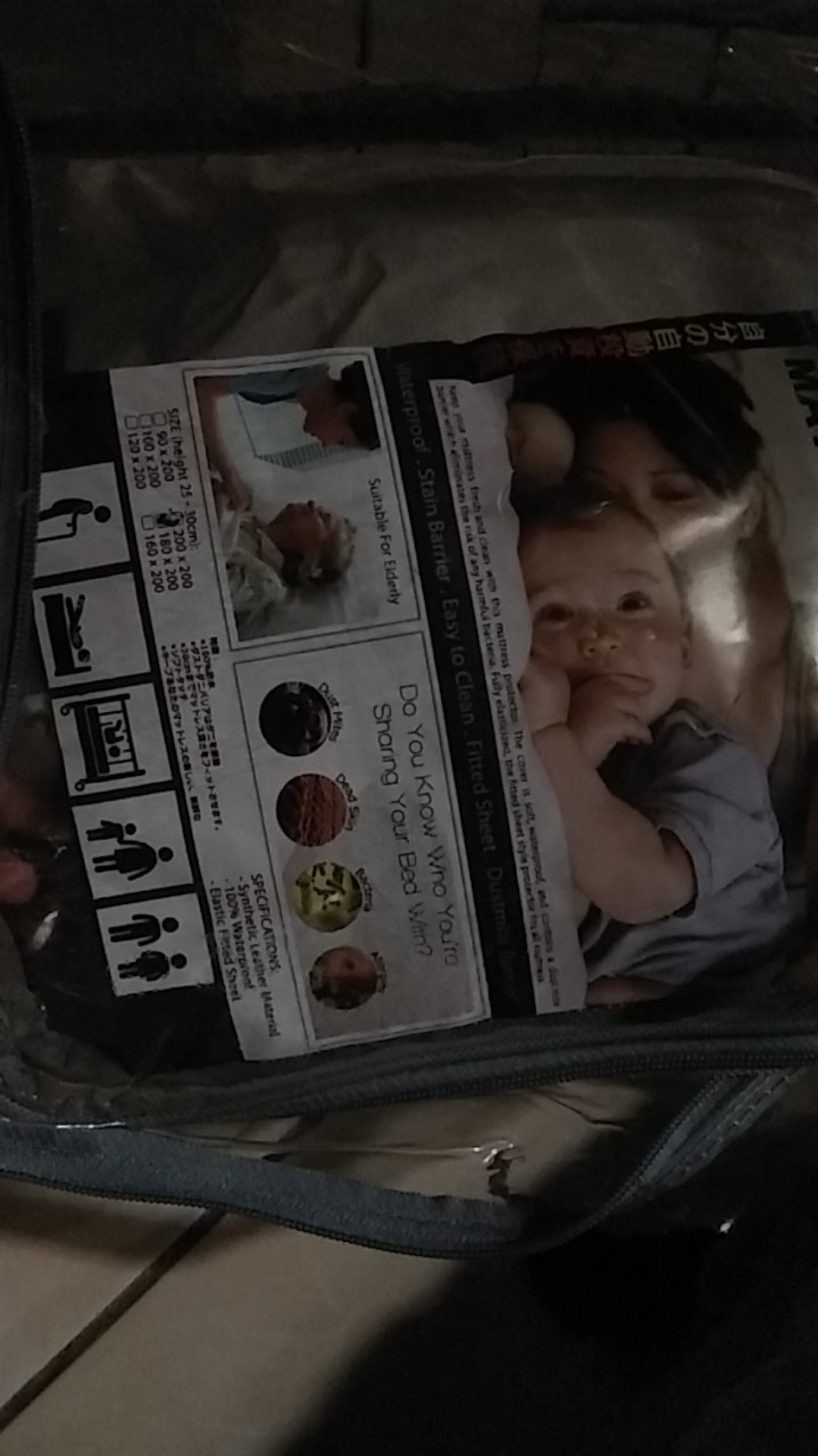 Bed Cover Protector Urban Seprei Waterproof King Size 180x200 Velve