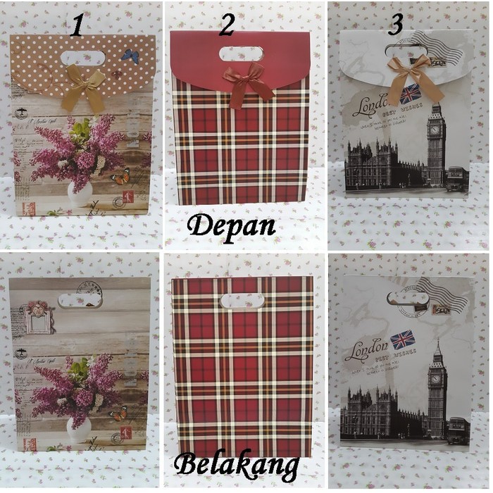 

Gift Bag (Tas Kado) Ukuran 37 x 28 x 15 cm (XL)