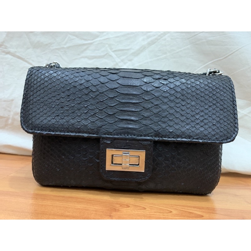sling bag PRELOVED snake skin SUPER GOOD CONDITION tas selempang