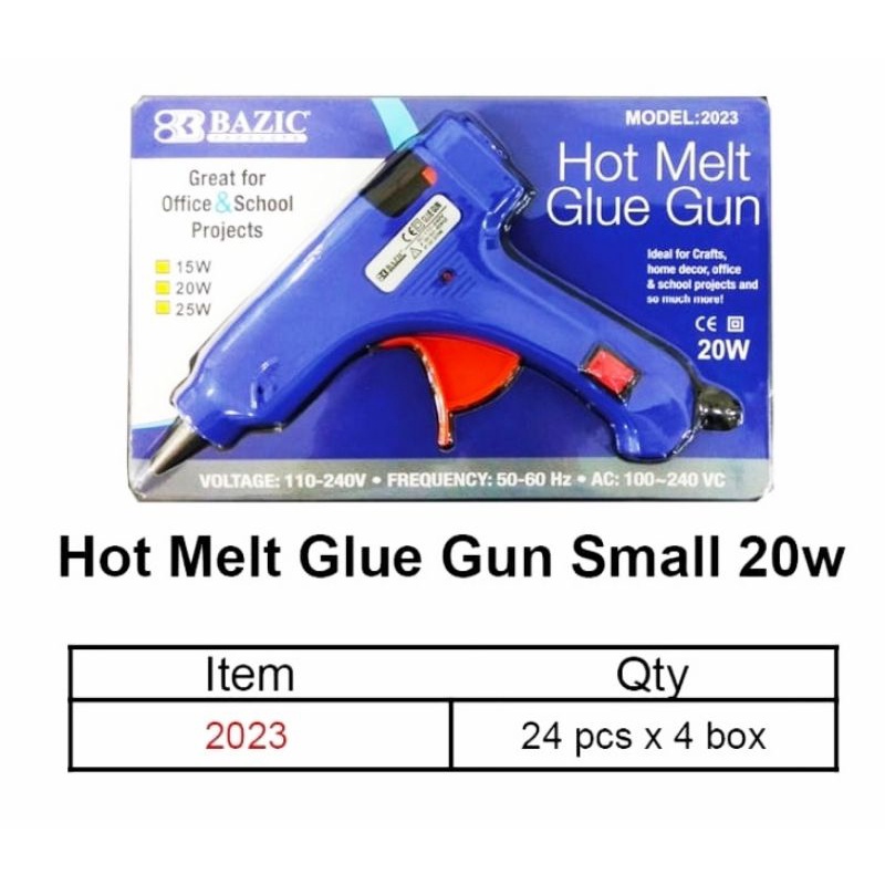 

bazic hot melt glue gun small 20 w