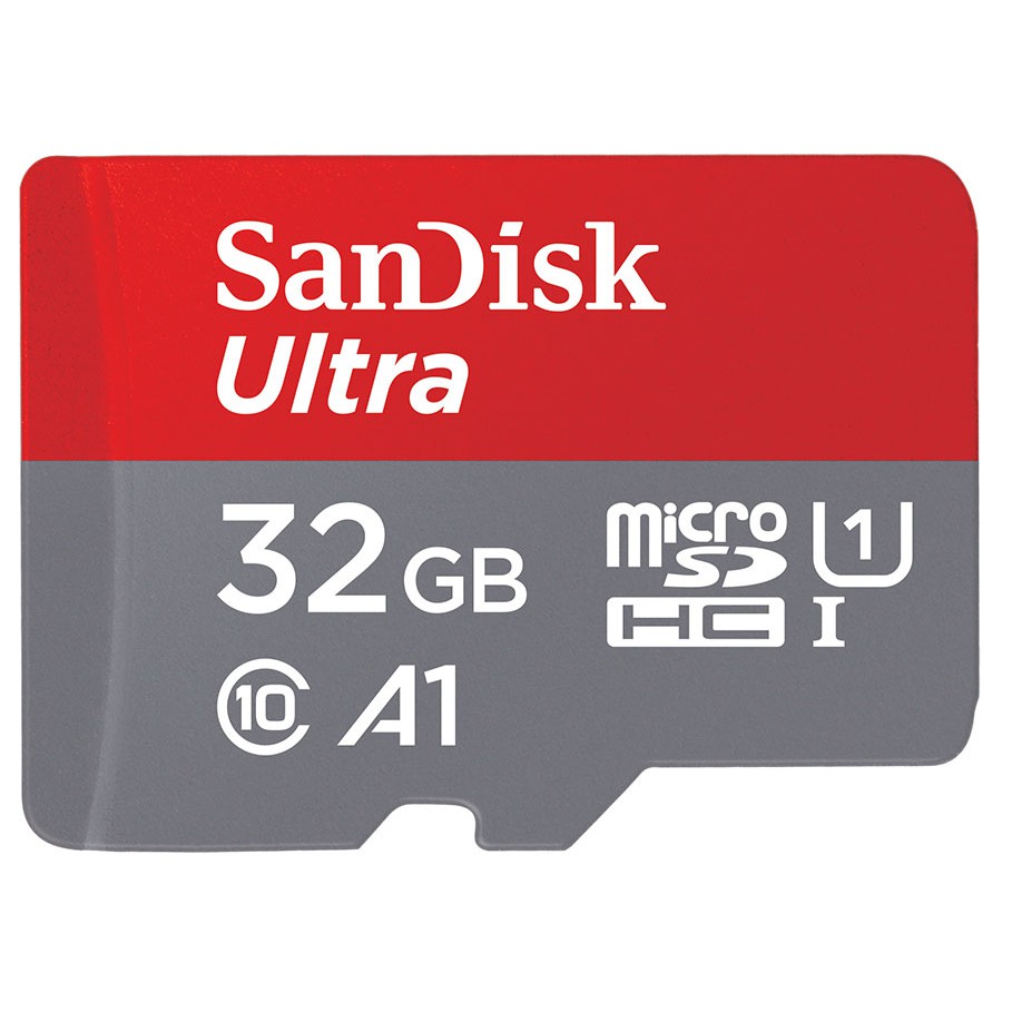 SanDisk Ultra A1 Micro SD / MicroSD Card 32Gb 120MBps Class 10