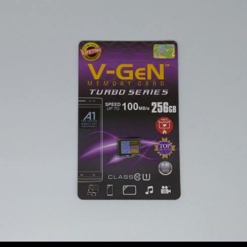 V-gen Micro SD 256 GB Turbo