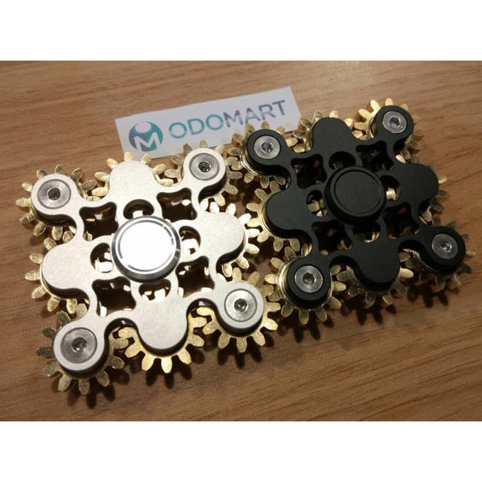 Fidget Spinner - Fidget Spinner Led - Fidget Spinner Keramik 9 Gear Premium Hand Fidget Spinner