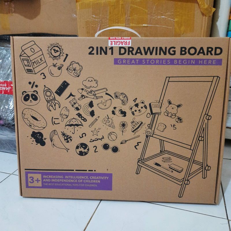 MENKAY 2 IN 1 DRAWING BOARD