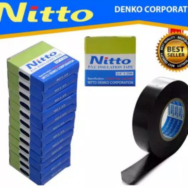 

LAKBAN SOLASI NITTO 3/4"X25 M