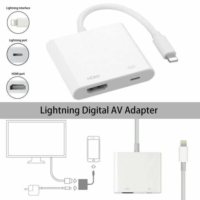 Lightning to Digital AV Adapter / HDMI