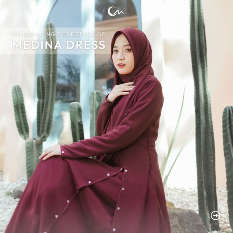 MEDINA DRESS BY COVER ME ID | READY STOCK