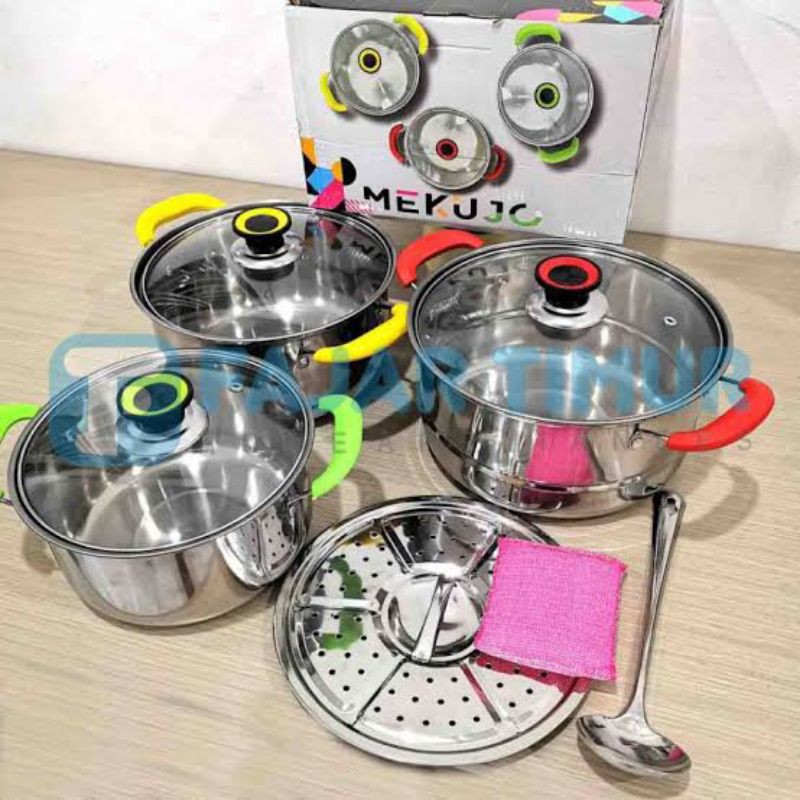 MEKUJO POT SET / PANCI SET 7PCS ROYALTON