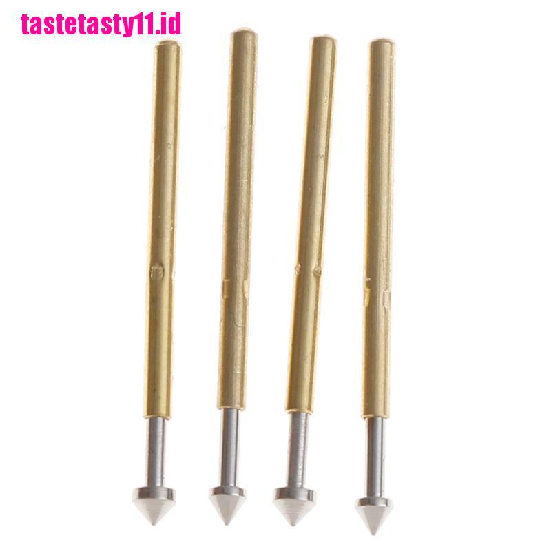 100 Pcs P75-E2 / E3 spring test probe pogo pin 1.3 / 1.5mm Kepala Kerucut