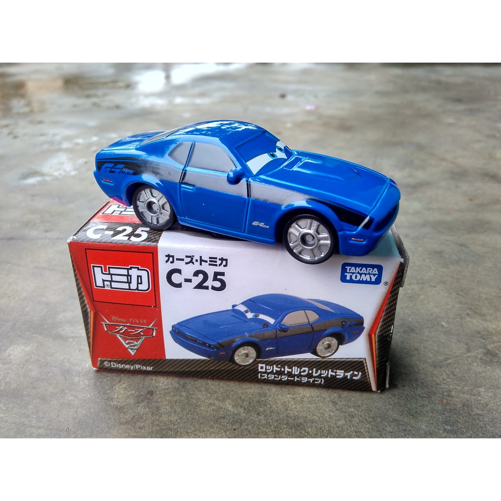 Tv Movie Character Toys Tomica Tomy Disney Pixar Cars 2 C 25 Rod Torque Redline Toys Hobbies