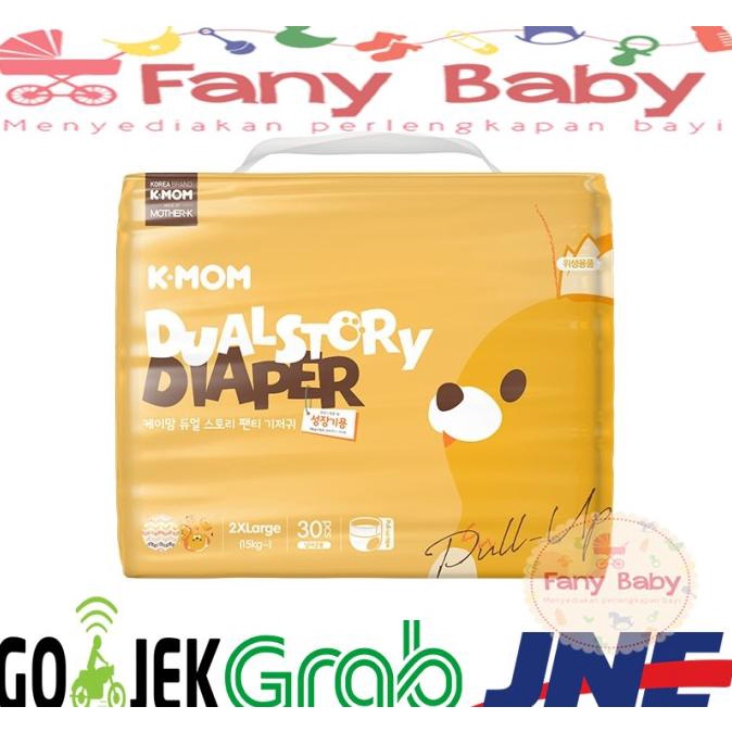 K - Mom Dual Story Diaper Pants 2xlarge 30pcs