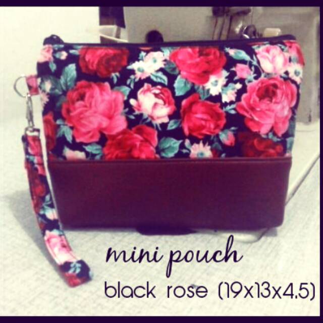 Mini pouch shabby bahan katun