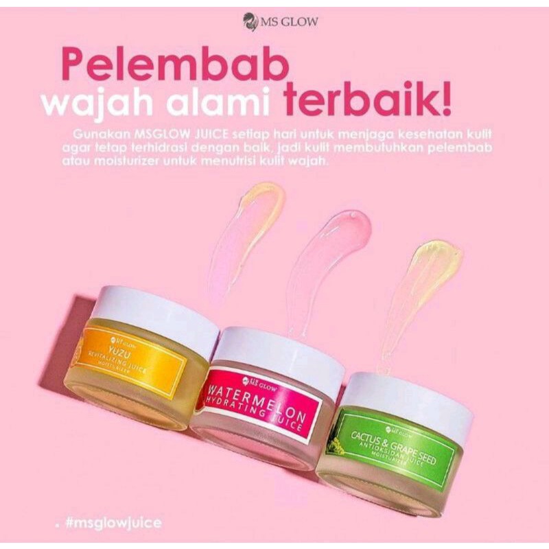 ☀️cahaya acc☀️ms glow yuzu moisturizer