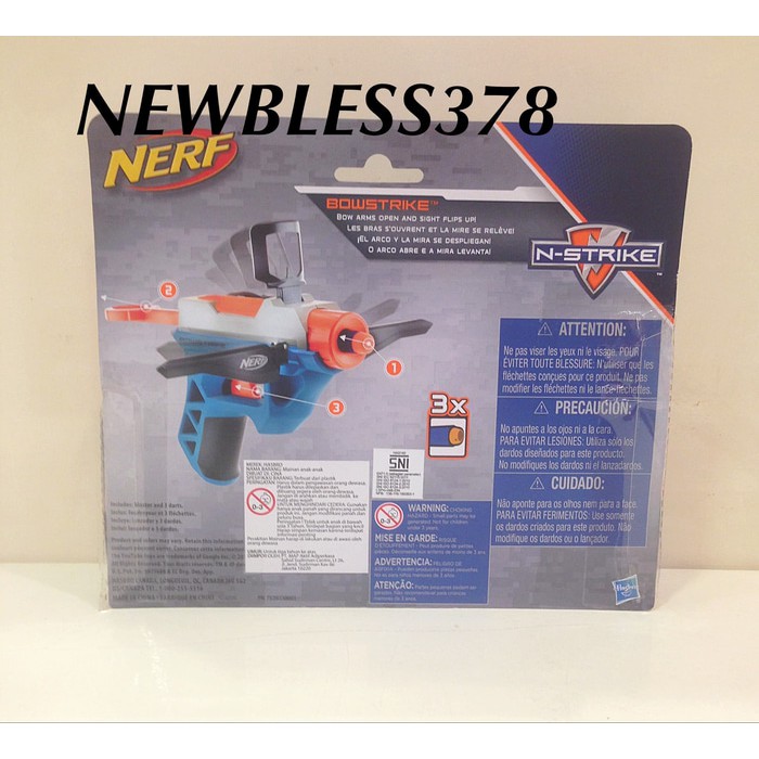 Terbaru Nerf Bowstrike - Nerf Gun - Nerf - Tembak Tembakan Mainan - Nerf