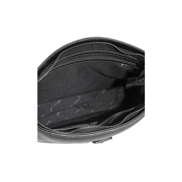TAS KECIL KULIT PRIA HUSH PUPPIES CLUTCH ORIGINAL HITAM BLACK HM011