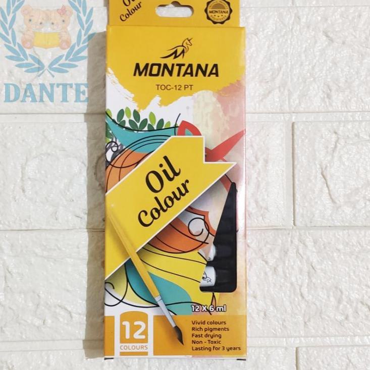 

Super Kejutan CAT MINYAK Oil Colour V-Tro 12 Warna