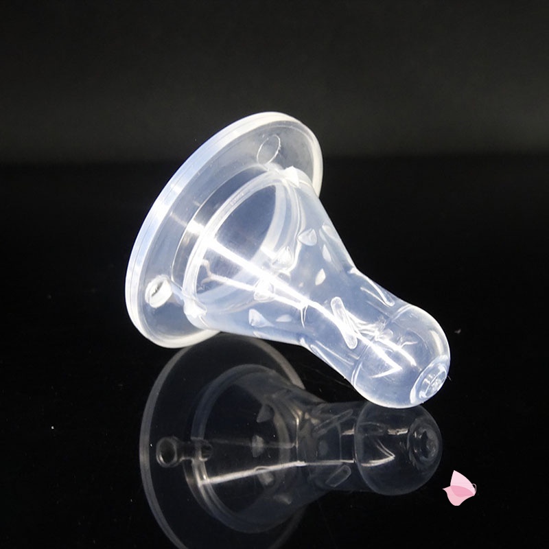dot bayi botol susu Cross Hole Cair Silicone Milk Nipple Untuk Anak / Dot Silikon Peristaltik G-7