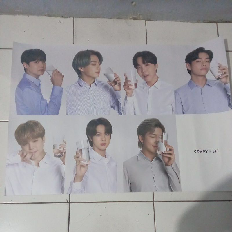 POSTER BTS × COWAY