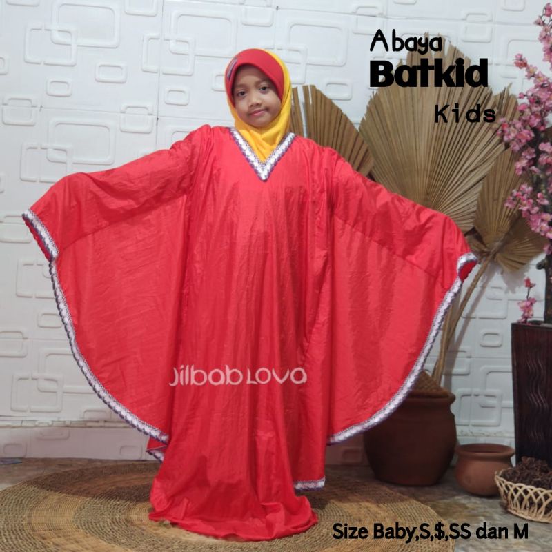 Mukena Mukenah Telekung Rukuh Abaya Sholat Anak Travelling Parasit Parasut Batkid Jokam Gading