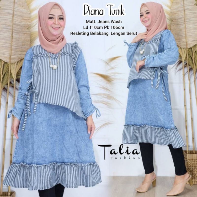GAMIS LEVIS WANITA LEMBUT DAN ORI