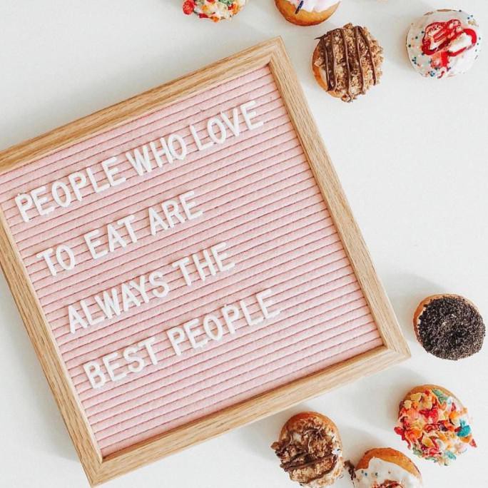 

Felt Letter Board / letter board / papan huruf DIY warna SOFT PINK