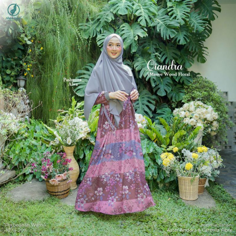 gamis qiandra by alwa hijab
