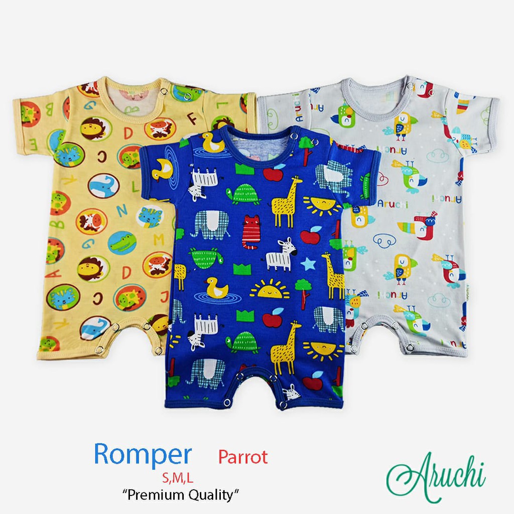 Aruchi NB S M Jumper ( Romper ) / VELVET NB Pendek Parade CBKS