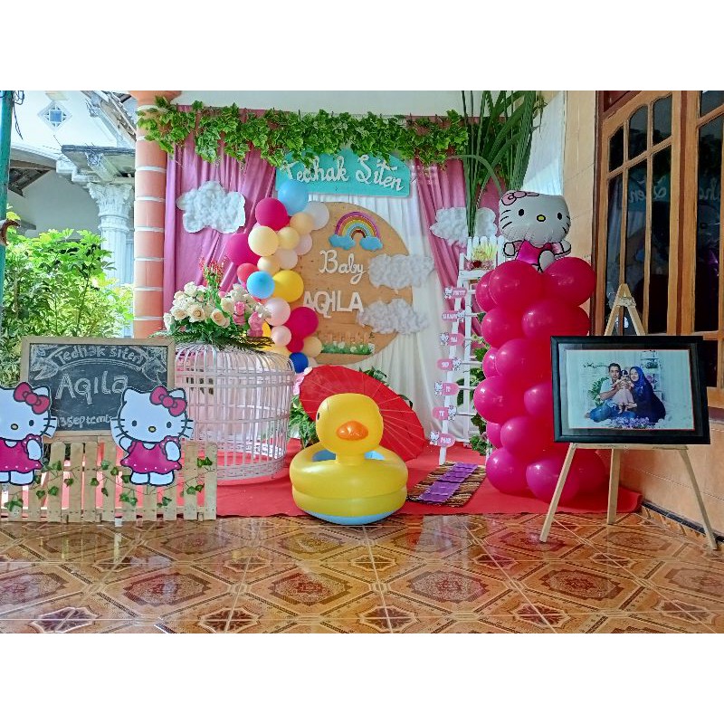 dekorasi tedhak siten