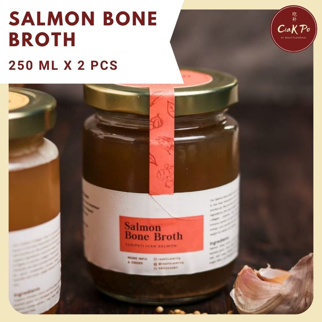 

Salmon Bone Broth 250ml by Realfitcatering