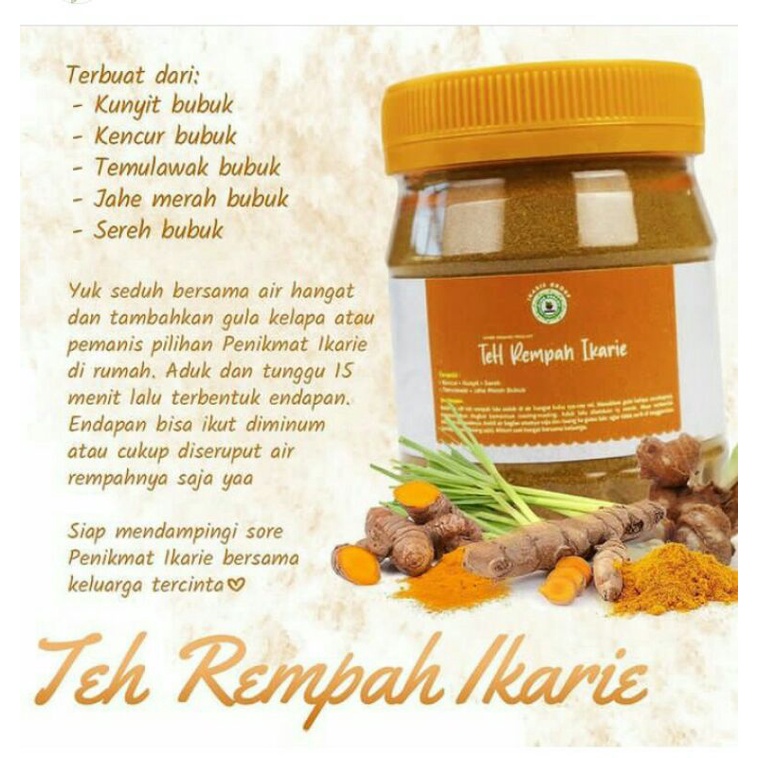 

ikarie teh rempah / herbs tea