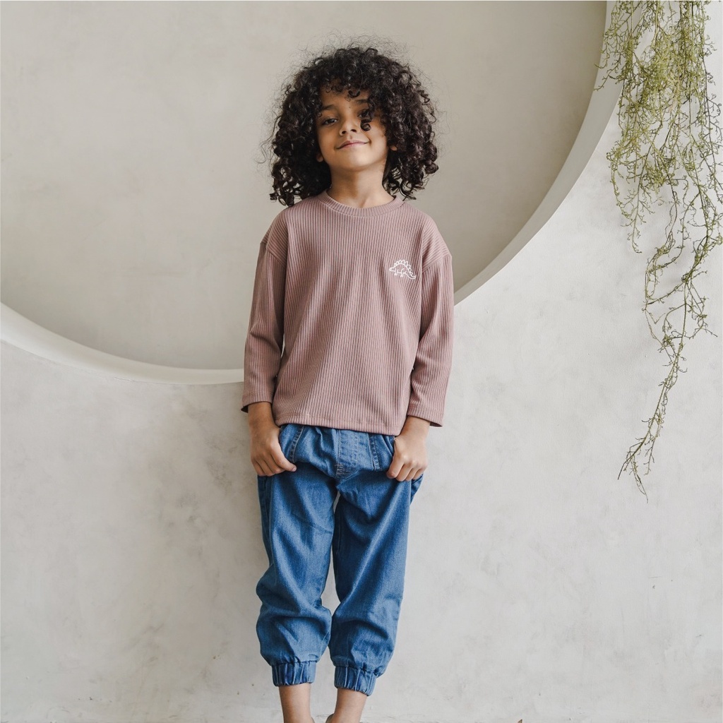 Mooi Sweater Rib V.3 Anak Unisex / Sweater Anak / Baju Anak