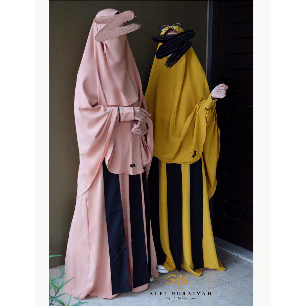 Gamis Set Syahlaa by Alfi Huraiyah