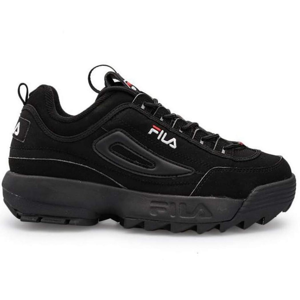 fila sneakers black