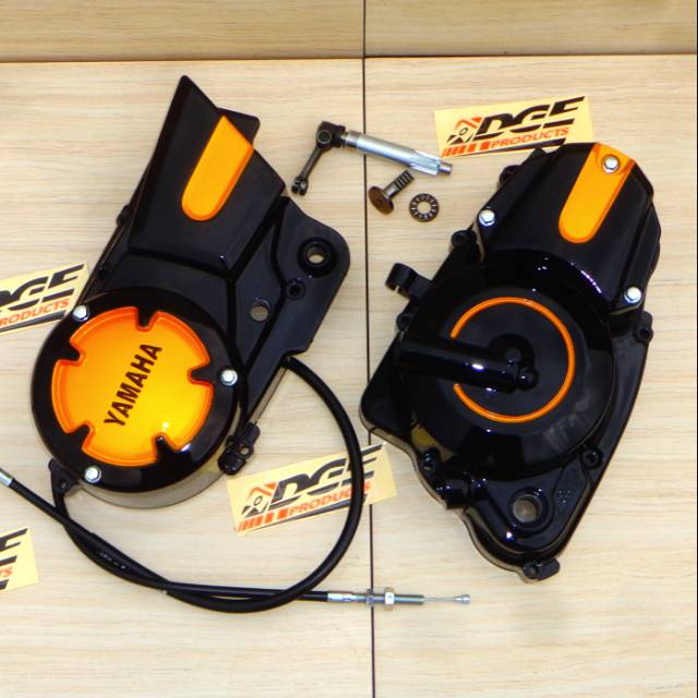Bak kopling Yamaha Rx King stut kanan model Suzuki Satria F &Bak mesin kiri cover crankcase king new