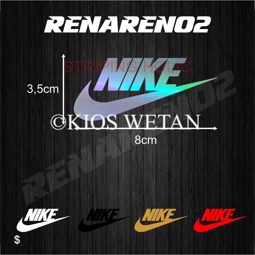 STIKER CUTTING NIKE