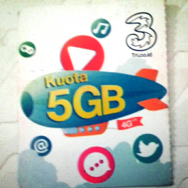 Voucher tri 5gb LTE