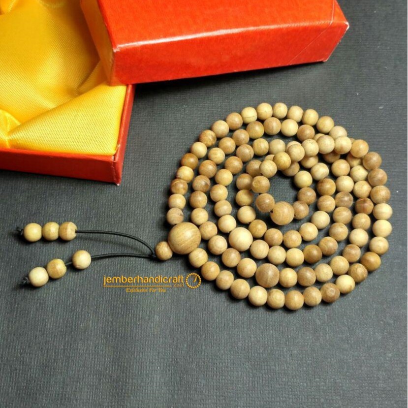 Tasbih Cendana Kupang Original / Tasbih Cendana Wangi 108 8mm