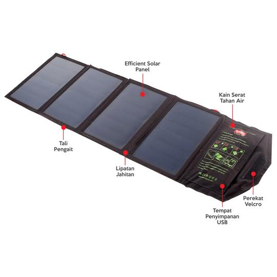 Charger Sunrei Solar Panel 10W