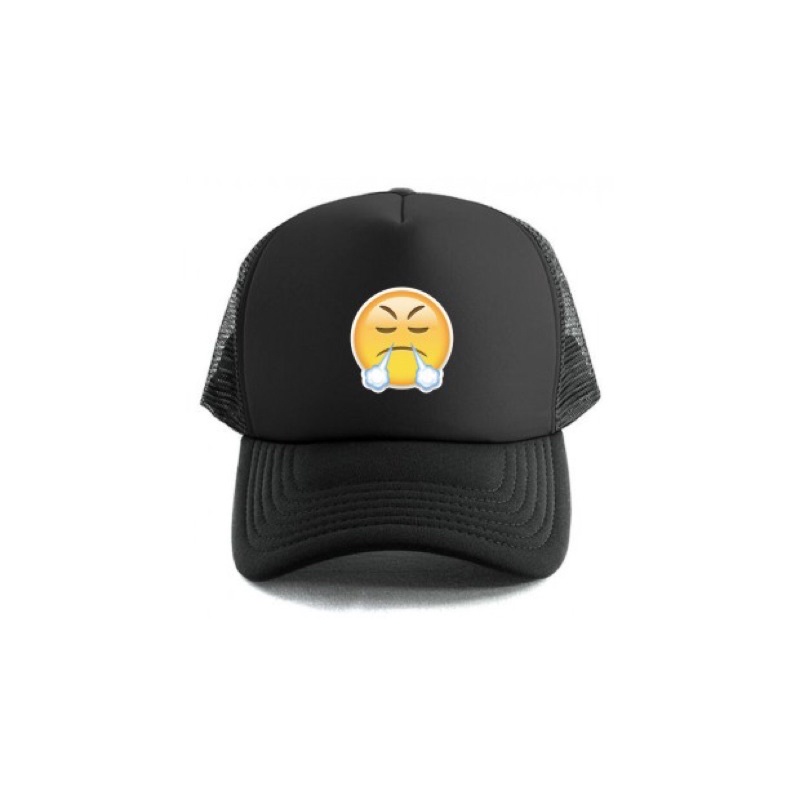 Topi Trucker Angry Emoticon