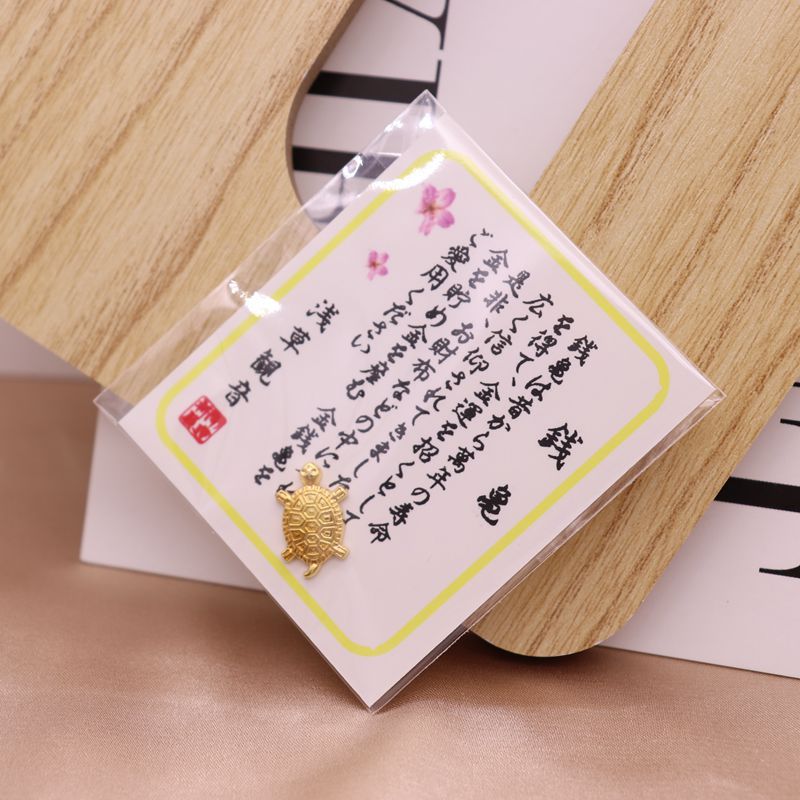 Lucky Gold Turtle-Japan Sensoji Temple Golden Tortoise LUCKY TURTLE-1