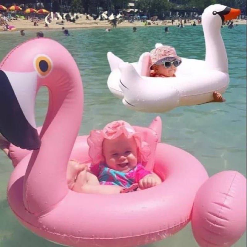 [rumahbayipdg] Pelampung renang anak pelampung bayi angsa flamingo merak