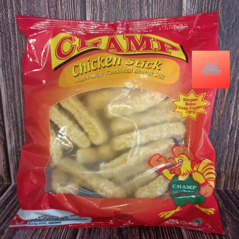 

Champ Chicken Stick Ayam Naget stik 500gr