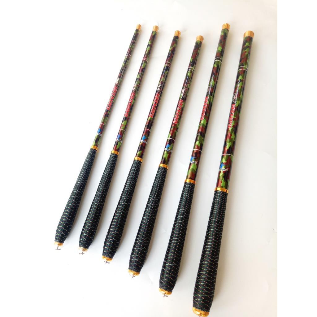 Joran Tegek Ruas Pendek Indigo Gunzei 210 240 270 300 360 450 Carbon Kuat