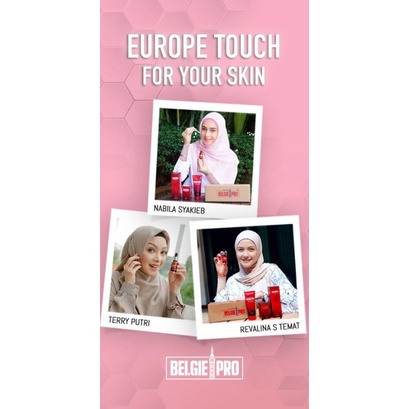 BELGIE PRO PAKET LENGKAP/OBAT JERAWAT/KULIT KUSAM/FLEK MENAHUN