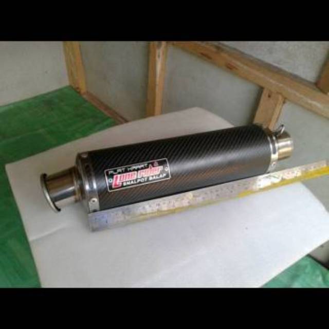 SELENCER/SELINCER KNALPOT LONE RIDER TRIOVAL D50MM PANJANG 30CM UNIVERSAL