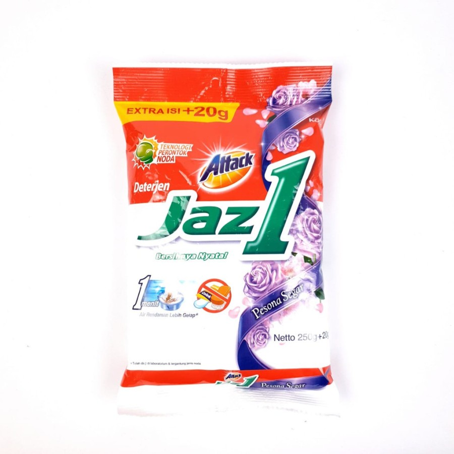 Attack Jaz 1 Pesona Segar 250Gr Extra 20Gr