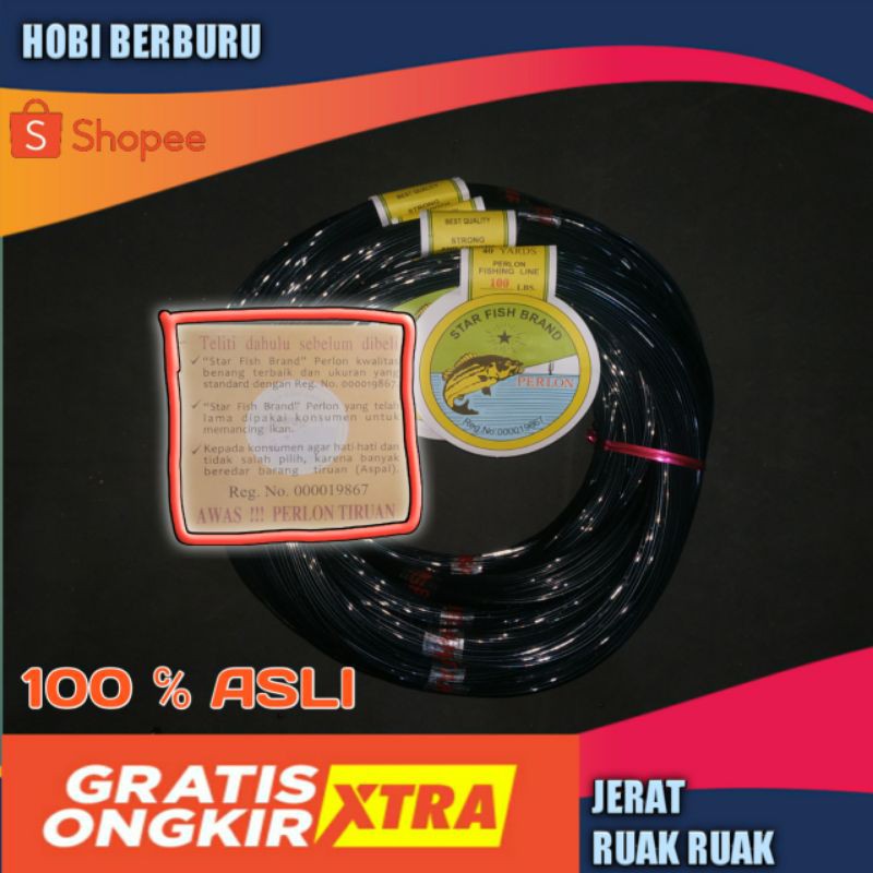 senar perlon 100 lbs