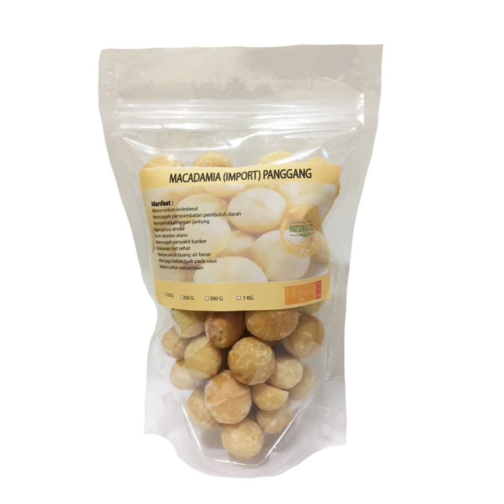 

Macadamia Panggang 250 gr (Import)