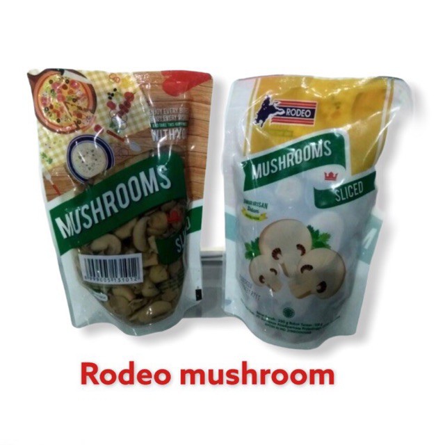 Rodeo Mushroom Slice Mushroom Slice Jamur Kancing Irisan mushroom iris 900 gr